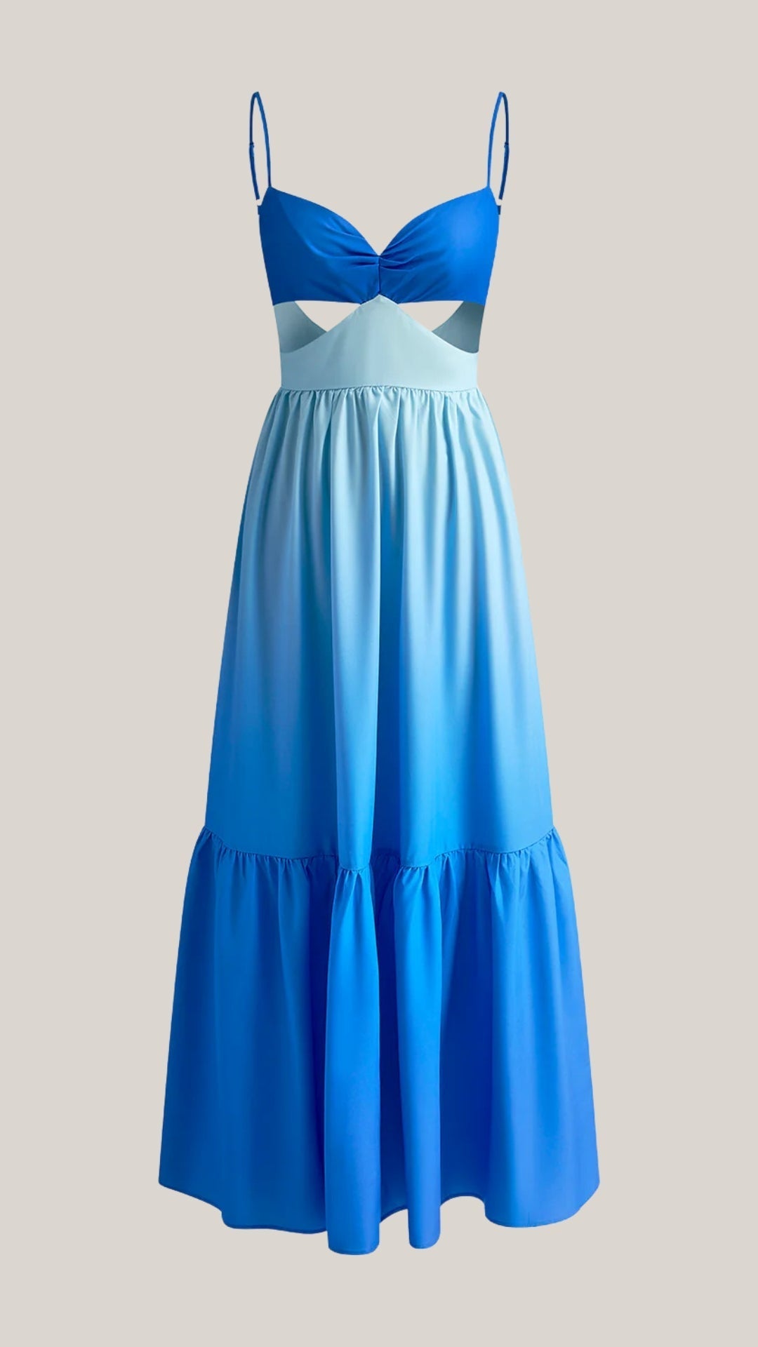 Laura | Vestido Maxi con Escote