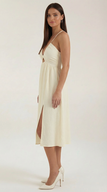 Linda | Vestido Midi con Aberturas
