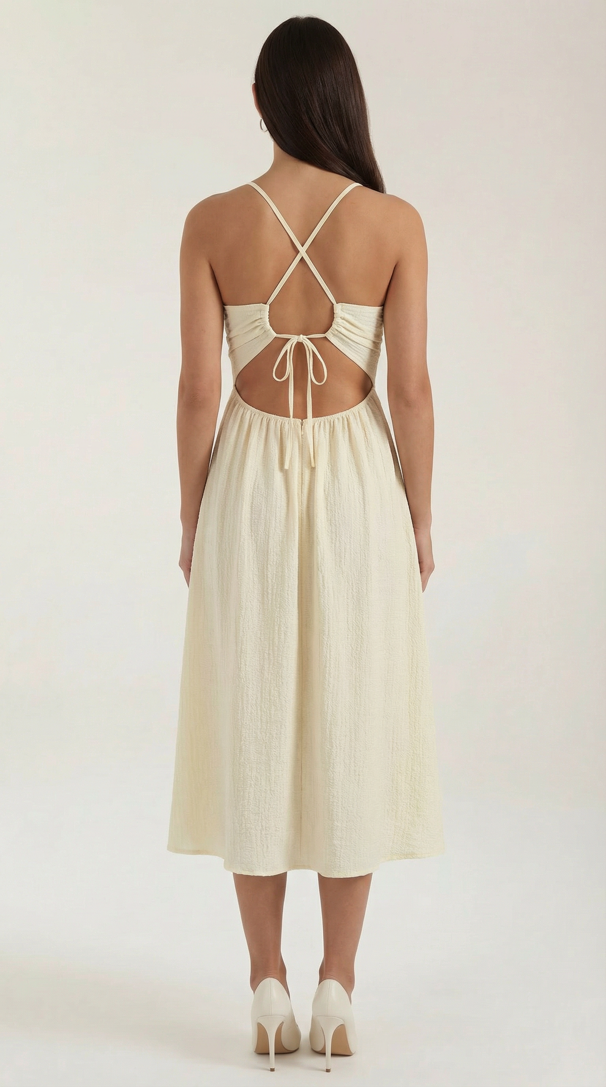 Linda | Vestido Midi con Aberturas