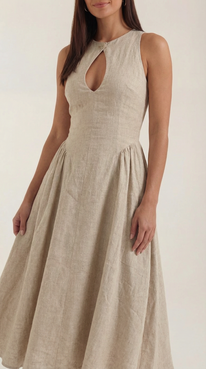 Nancy | Vestido Midi con Aberturas