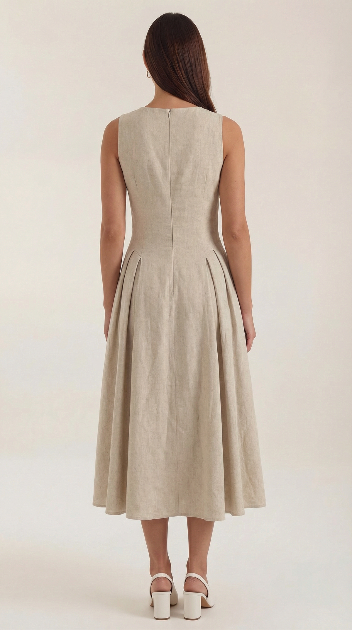 Nancy | Vestido Midi con Aberturas