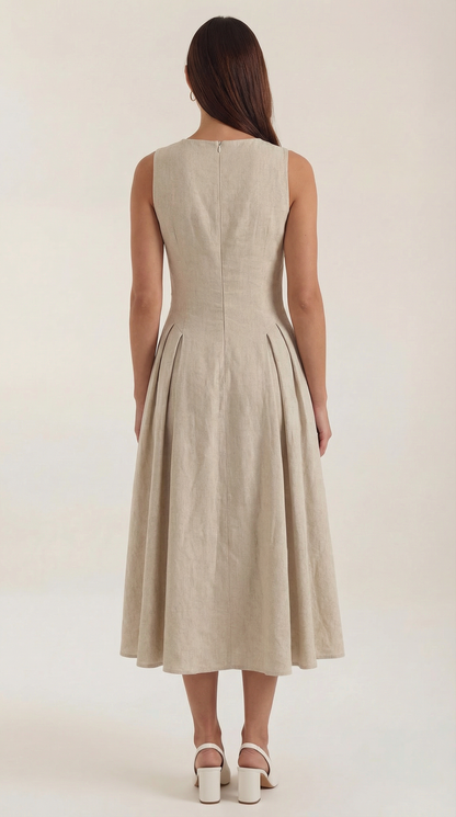 Nancy | Vestido Midi con Aberturas