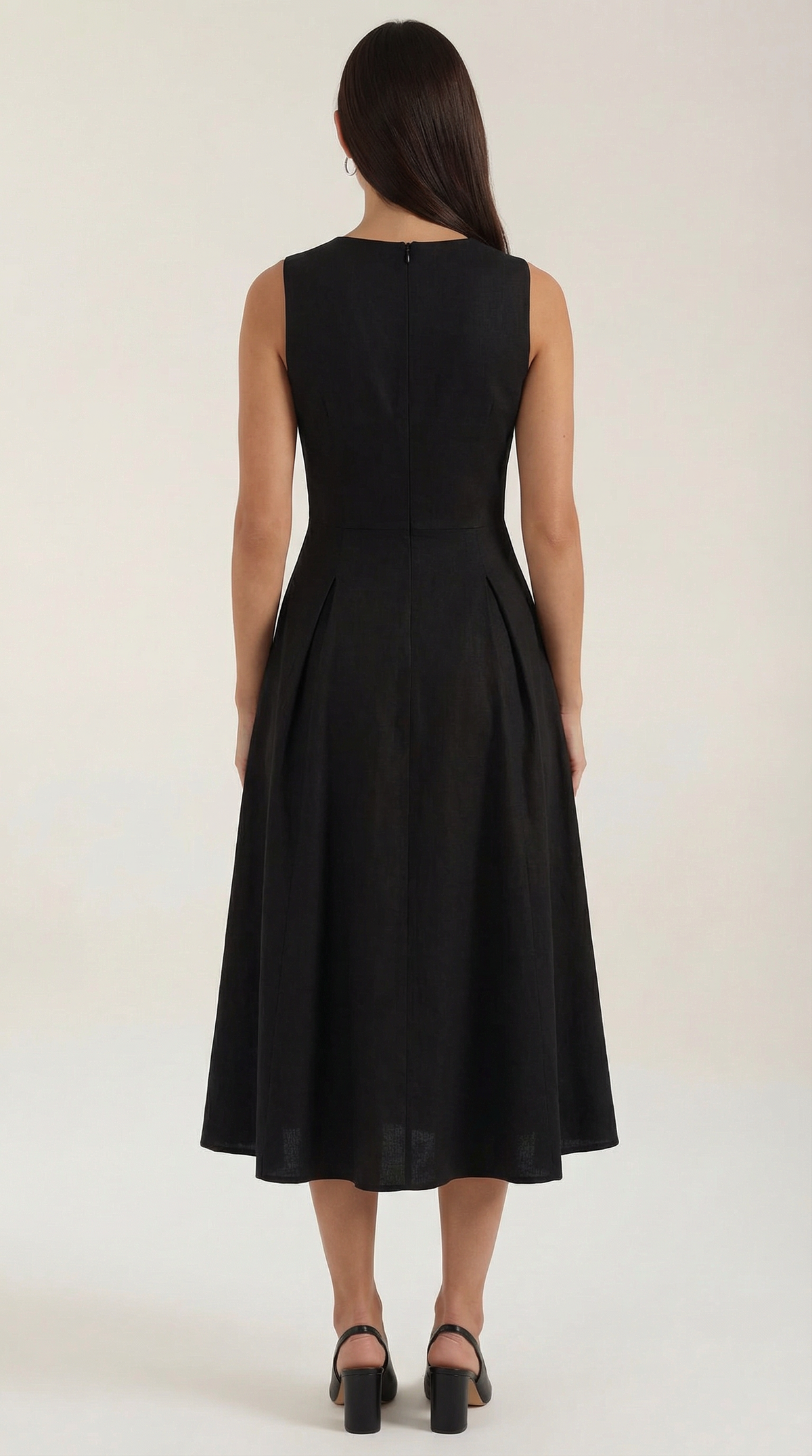 Nancy | Vestido Midi con Aberturas