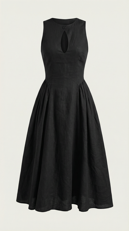 Nancy | Vestido Midi con Aberturas