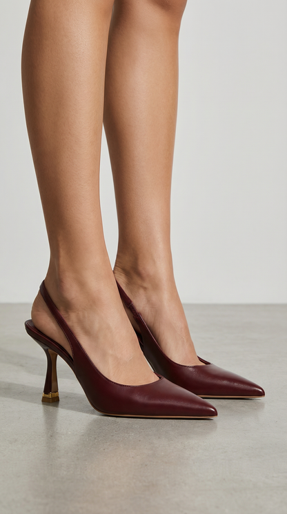 Nicole | Tacones con Tira Trasera