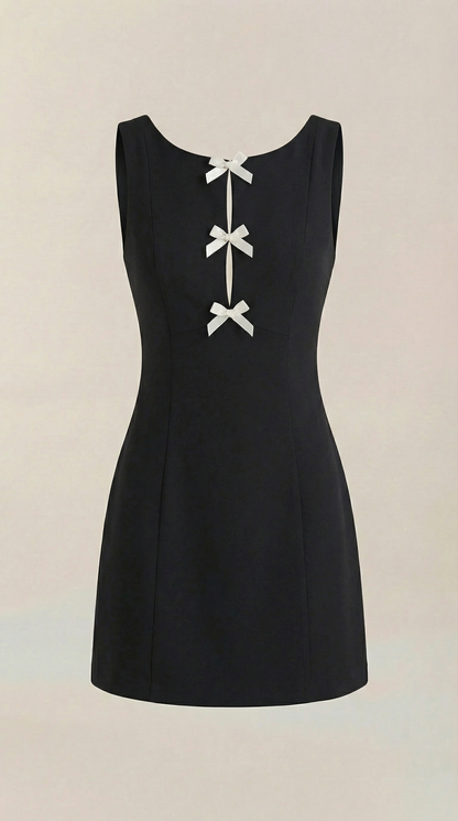Priscilla | Vestido Mini con Lazos