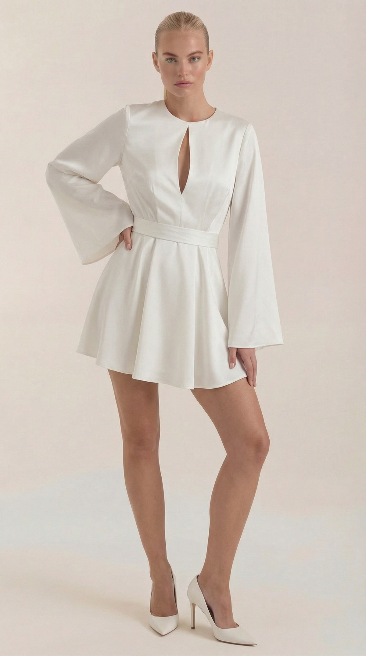 Serena | Vestido Corto Fluido