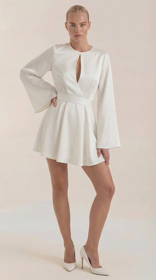 Serena | Vestido Corto Fluido