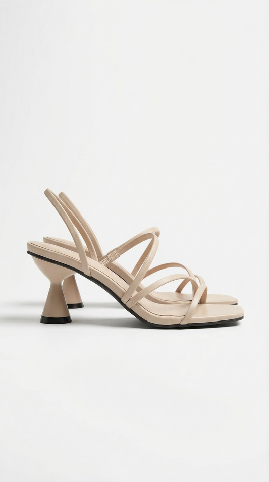 Stephanie | Sandalias de Tiras con Tacón Alto