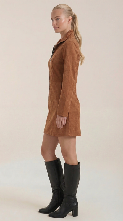 Tamara | Vestido Mini con Cierre Frontal