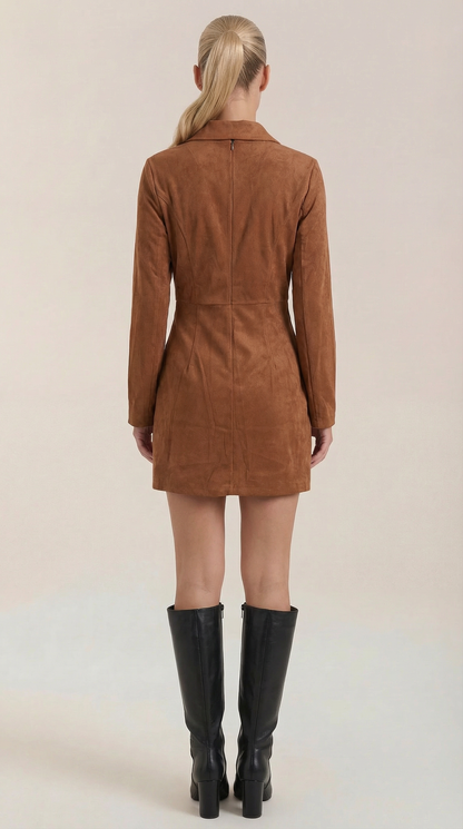 Tamara | Vestido Mini con Cierre Frontal