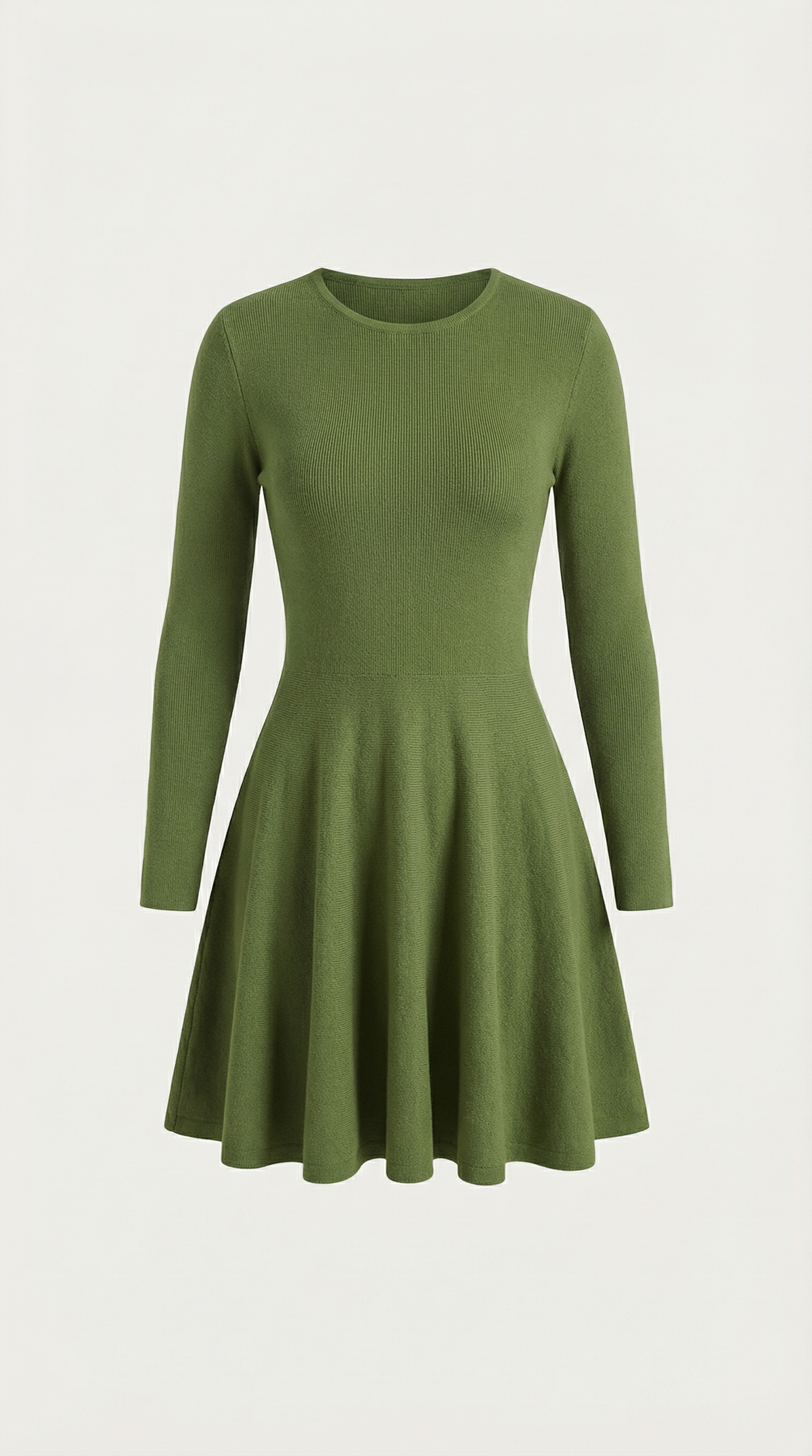 Tiffany | Vestido Corto con Mangas Largas y Pliegues