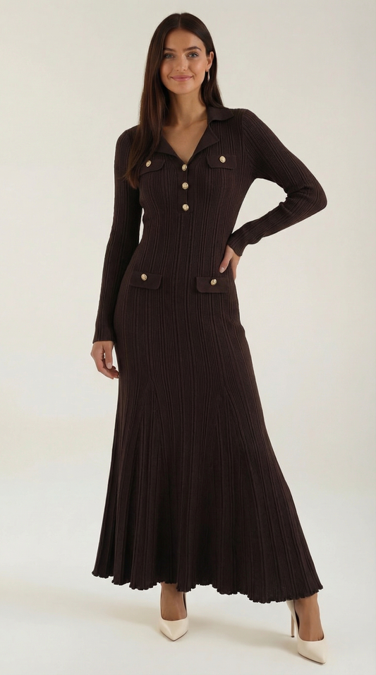 Veronica | Vestido Largo Cómodo