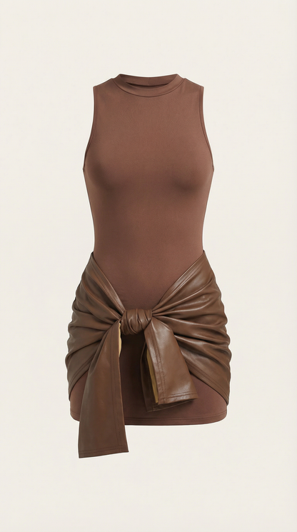 Vickie | Vestido Corto Cruzado