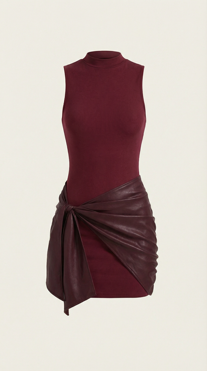 Vickie | Vestido Corto Cruzado