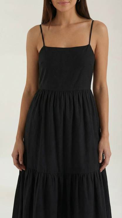 Victoria | Vestido Maxi con Espalda Descubierta