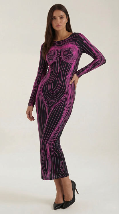 Tiana | Vestido Maxi Ajustado