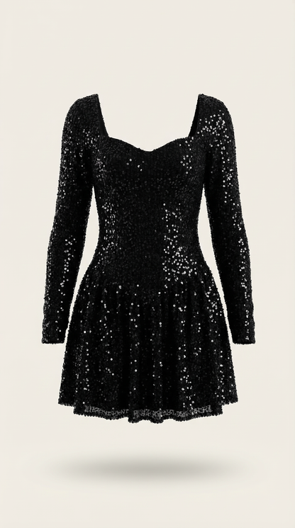 Callie | Vestido Mini de Lentejuelas