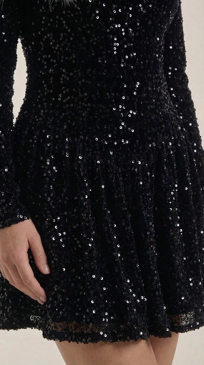 Callie | Vestido Mini de Lentejuelas