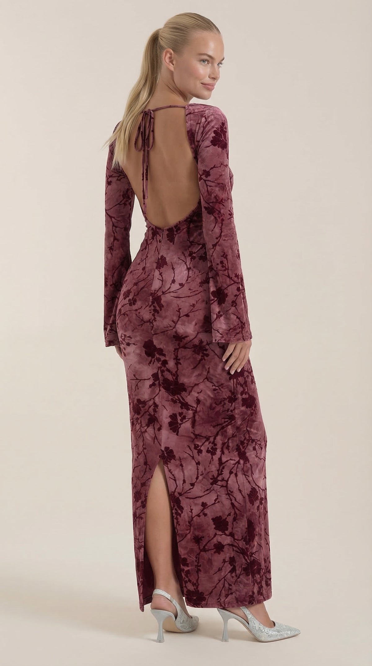 Colleen | Vestido Maxi de Manga Larga