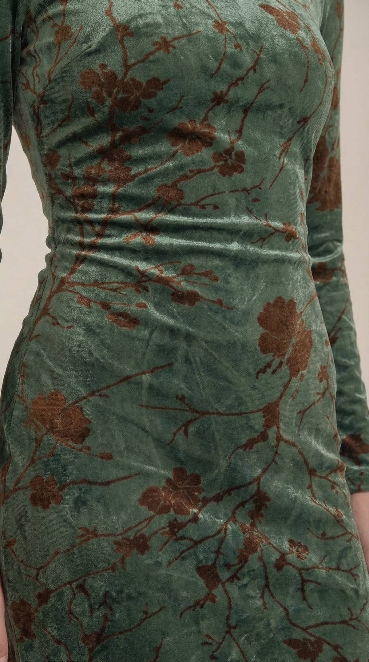 Colleen | Vestido Maxi de Manga Larga