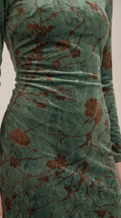 Colleen | Vestido Maxi de Manga Larga