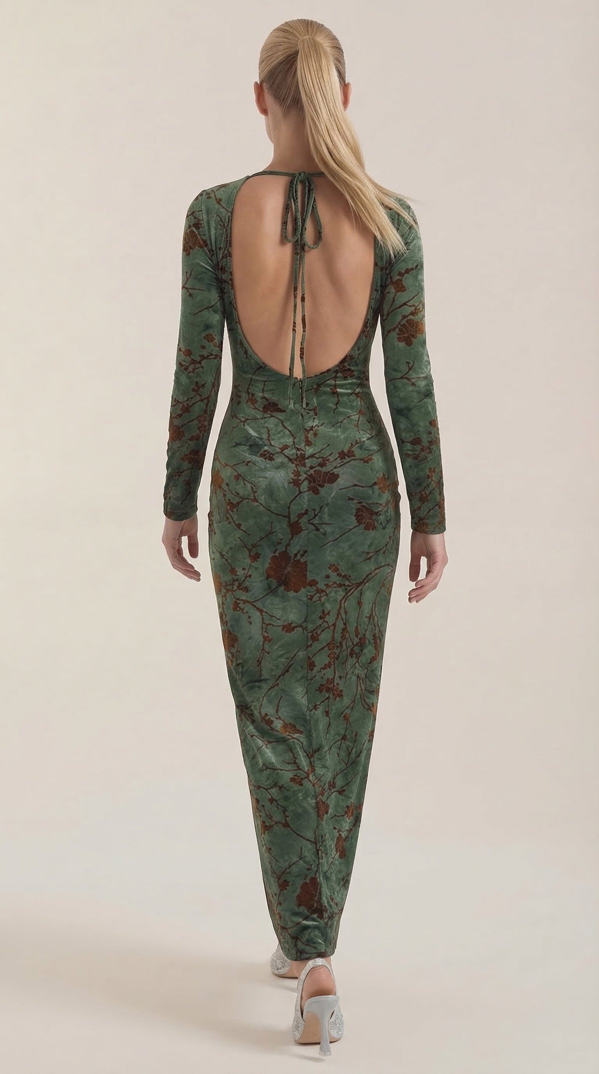 Colleen | Vestido Maxi de Manga Larga