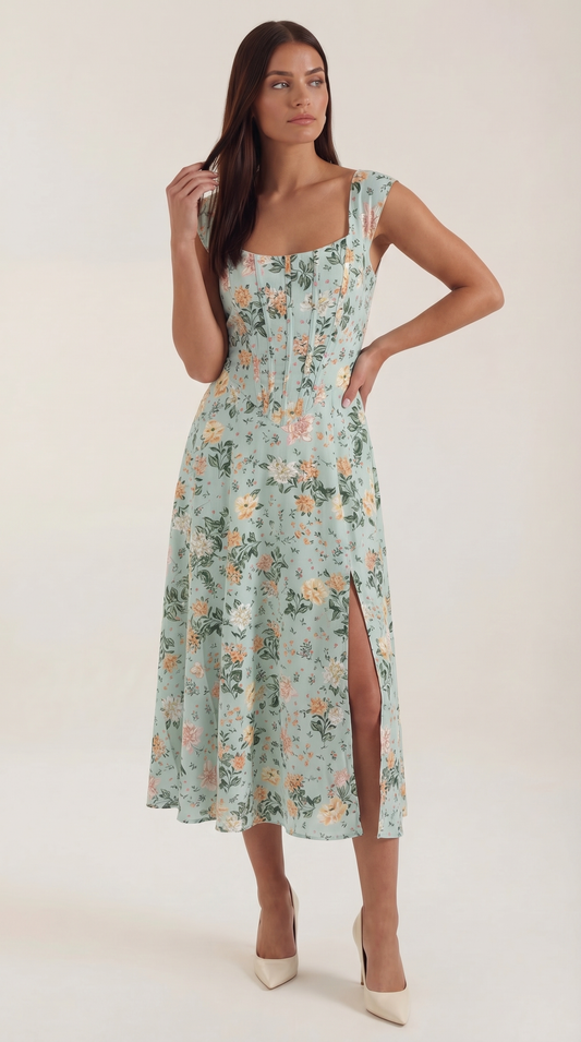 Dahlia | Vestido Midi de Verano