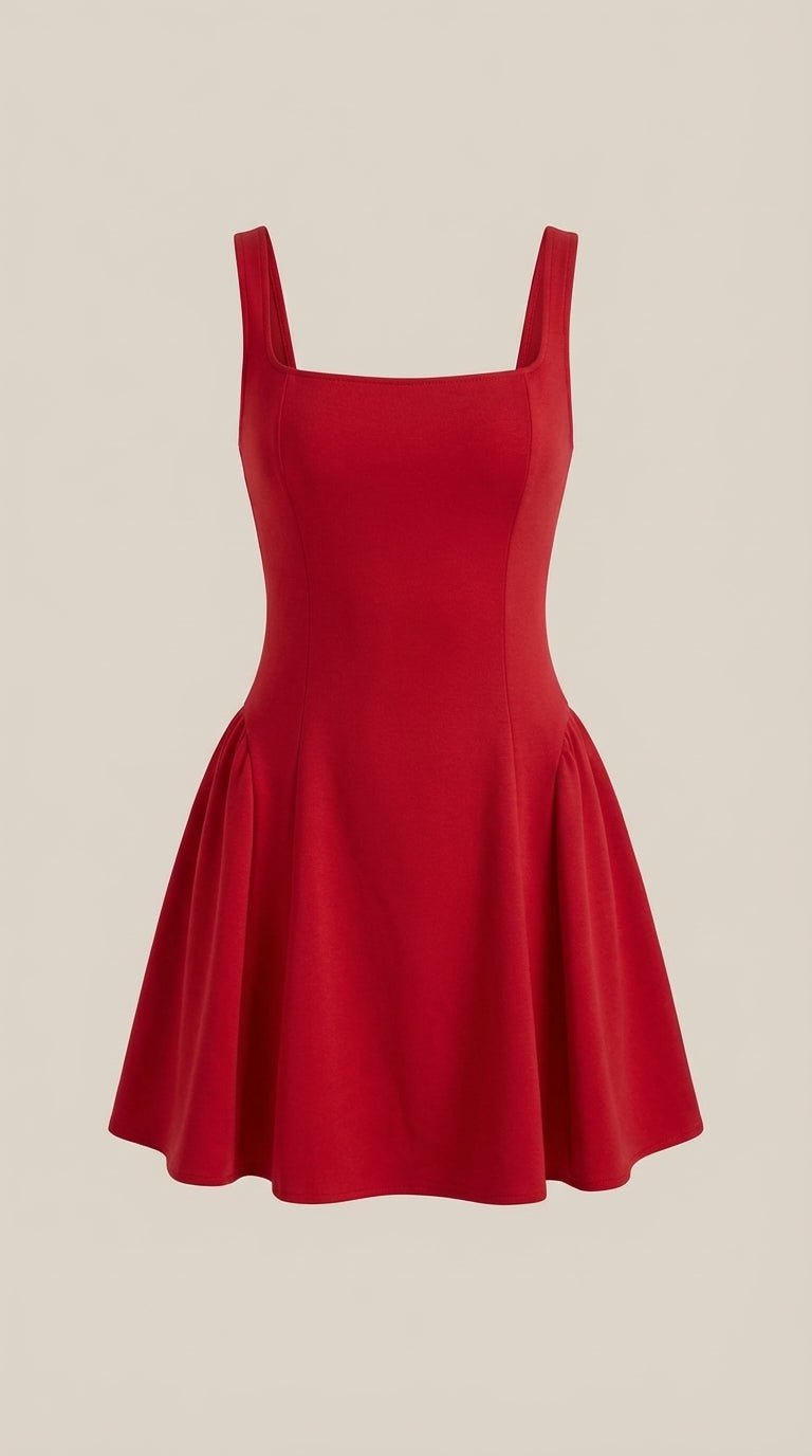 Dixie | Vestido Corto Plisado