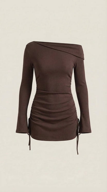 Elle | Vestido Mini Acampanado Sin Mangas