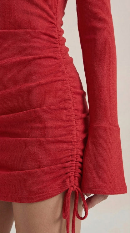 Elle | Vestido Mini Acampanado Sin Mangas