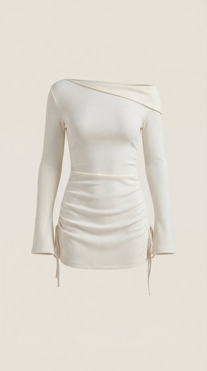 Elle | Vestido Mini Acampanado Sin Mangas