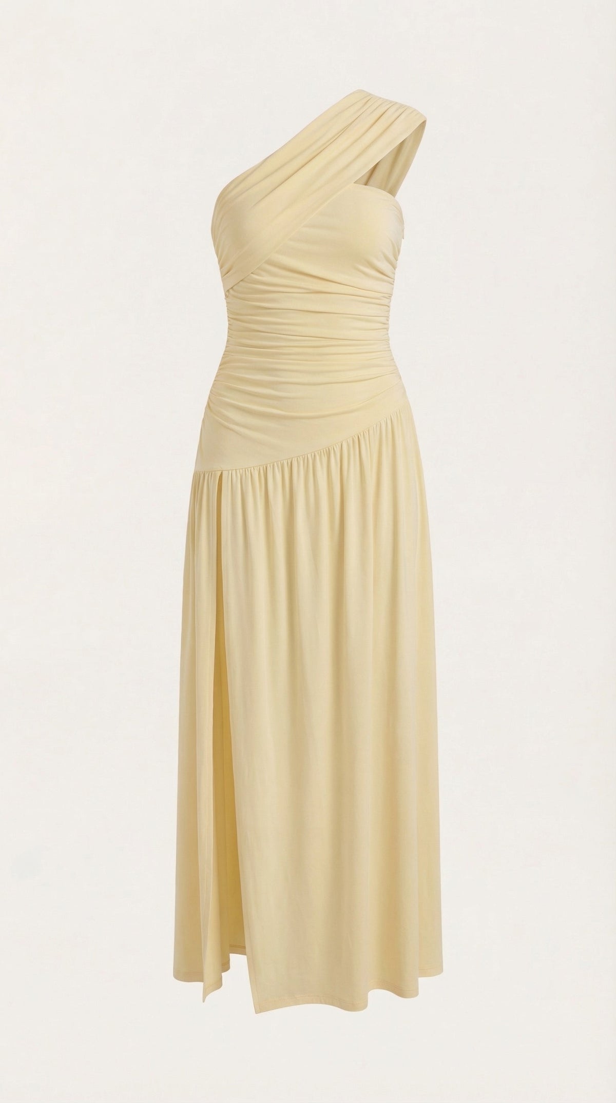 Enid | Vestido Maxi Asimétrico de Un Hombro