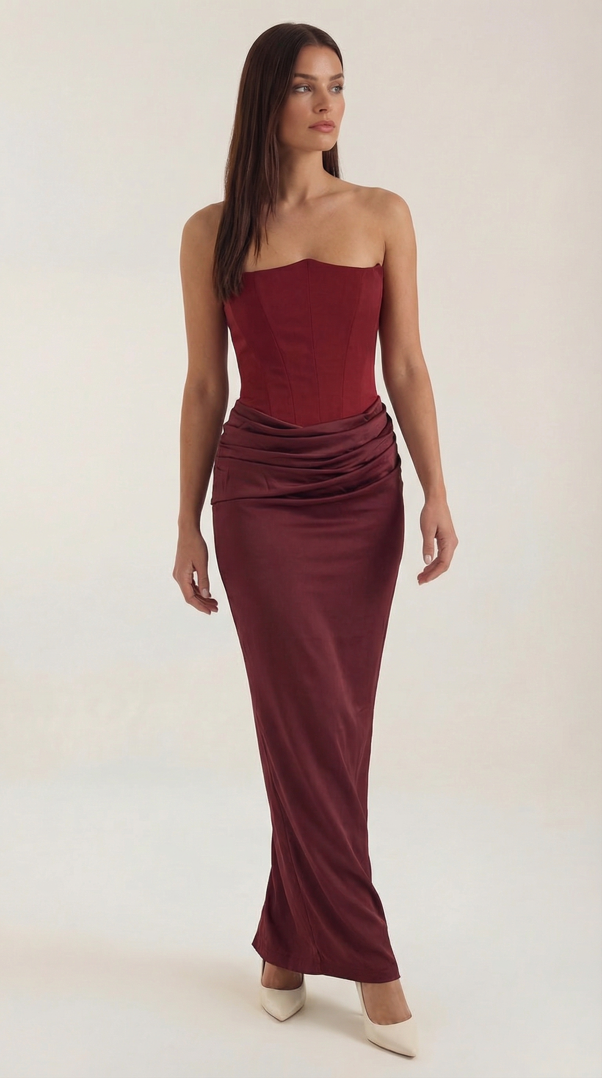 Fiorella | Vestido Largo con Corsé