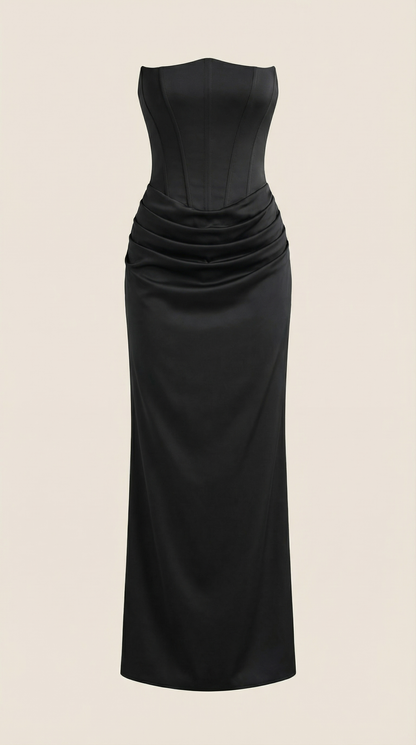 Fiorella | Vestido Largo con Corsé