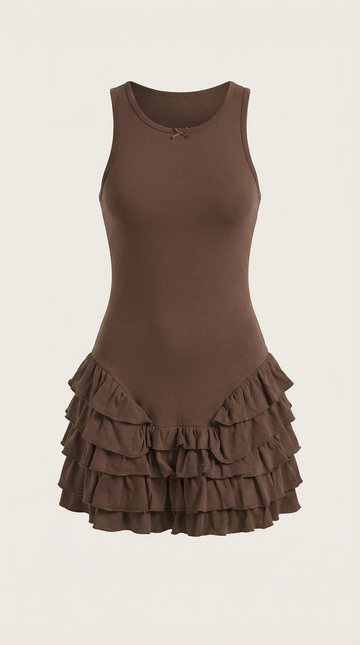 Gwen | Vestido Corto con Volantes
