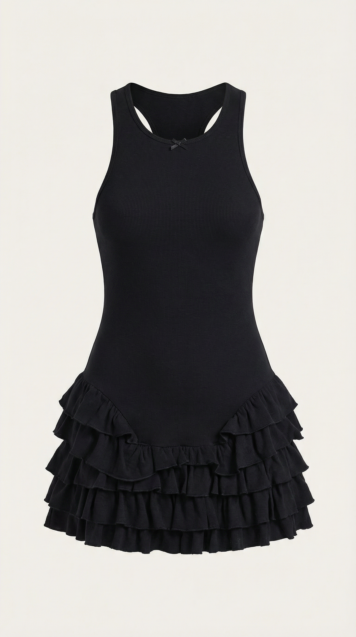 Gwen | Vestido Corto con Volantes