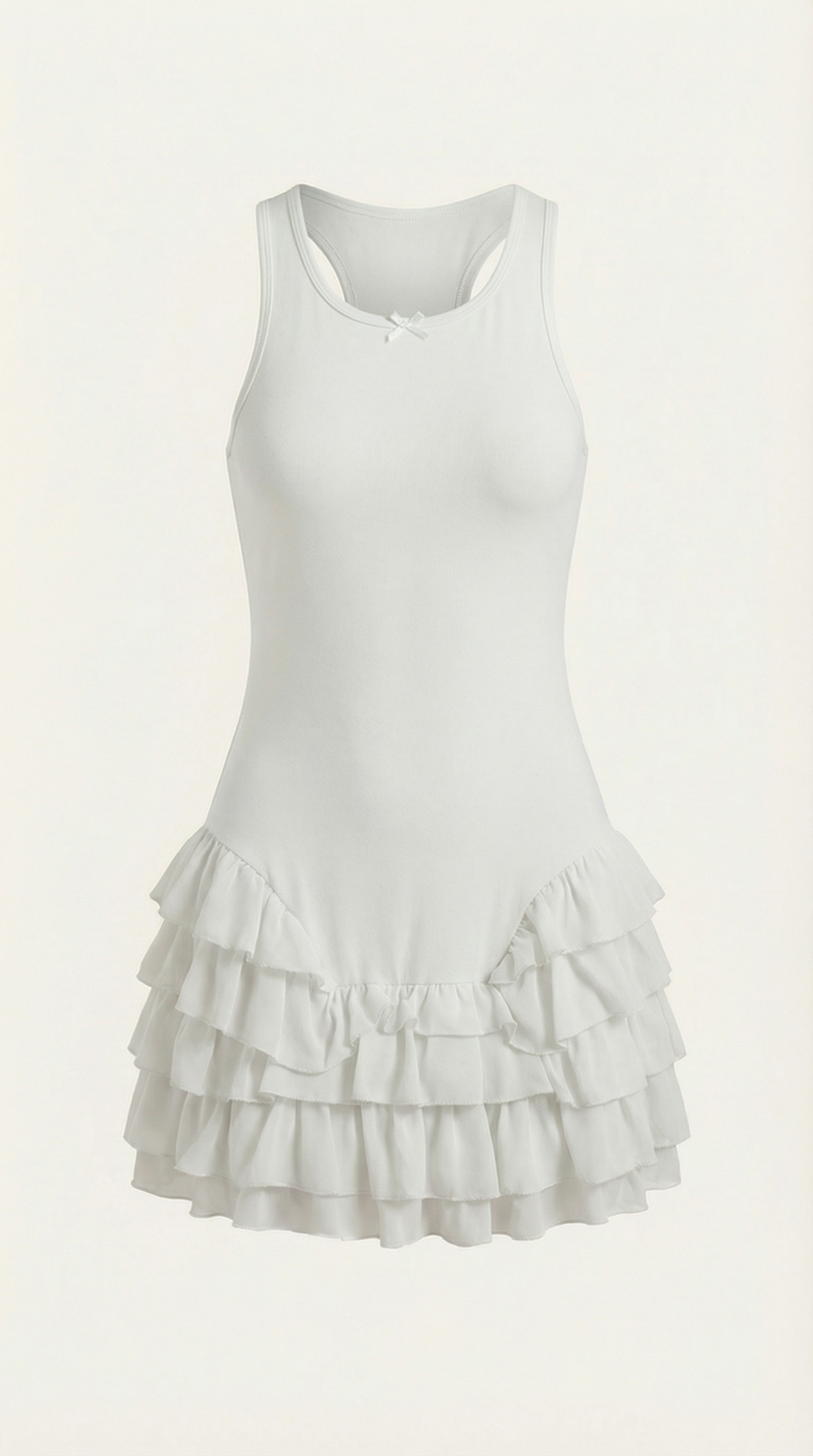 Gwen | Vestido Corto con Volantes