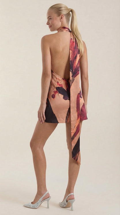 Hattie | Vestido Mini de Un Solo Hombro