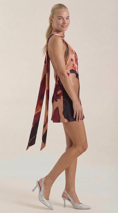 Hattie | Vestido Mini de Un Solo Hombro