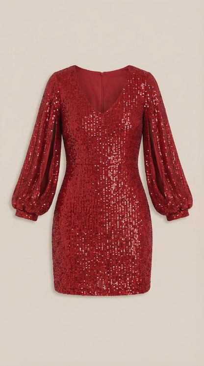 Marlene | Vestido Mini Brillante