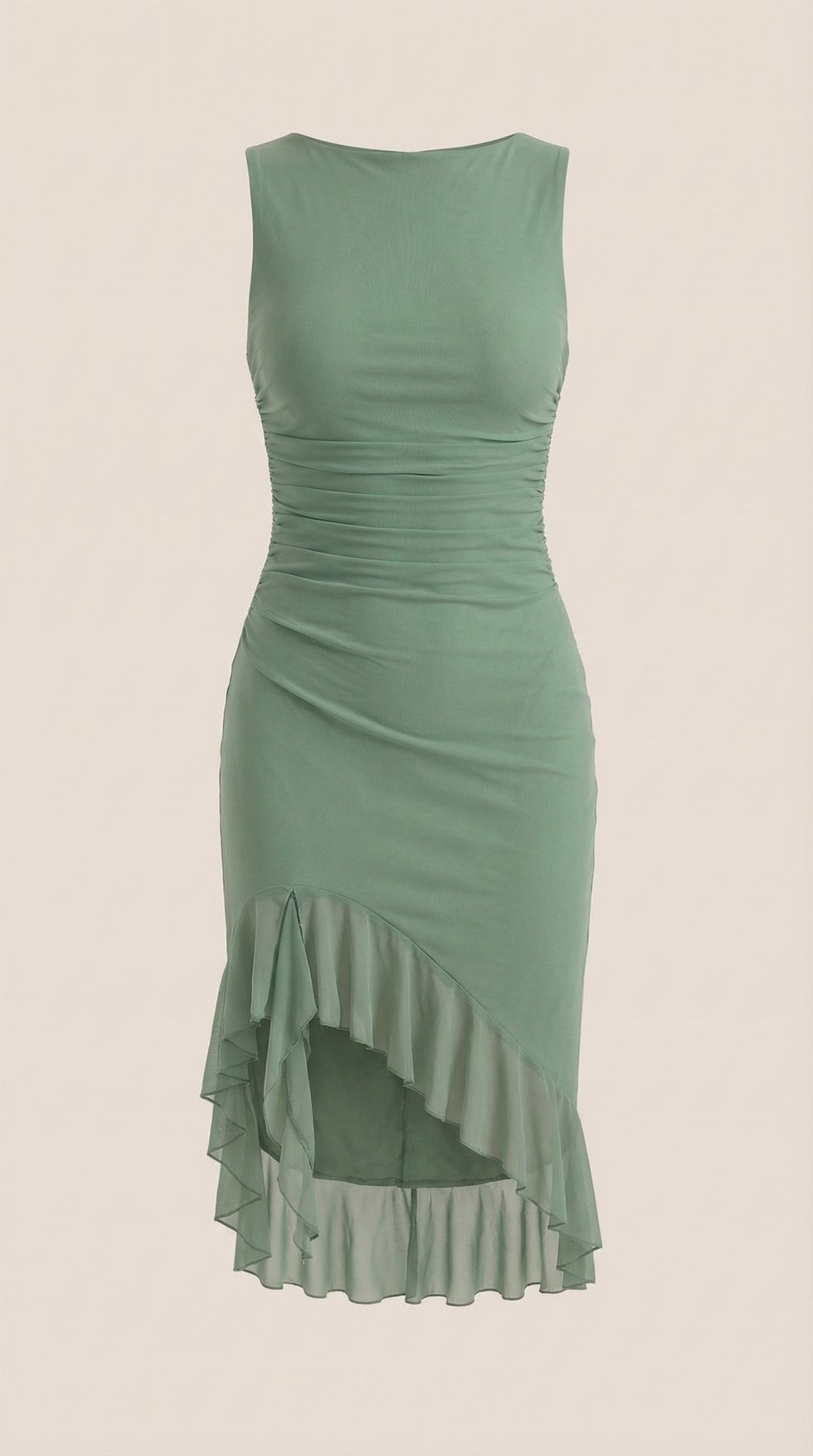 Ramona | Vestido Midi con Volantes