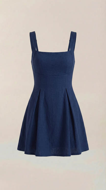 Rosanna | Vestido Corto Plisado