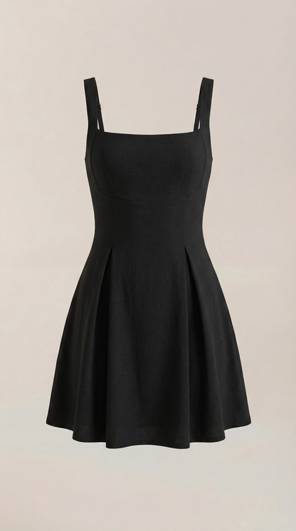 Rosanna | Vestido Corto Plisado